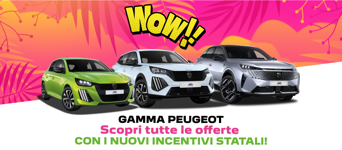 GAMMA PEUGEOT | PROMO DEL MESE