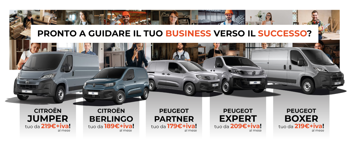 Veicoli commerciali Peugeot e Citroën | Promozione del mese