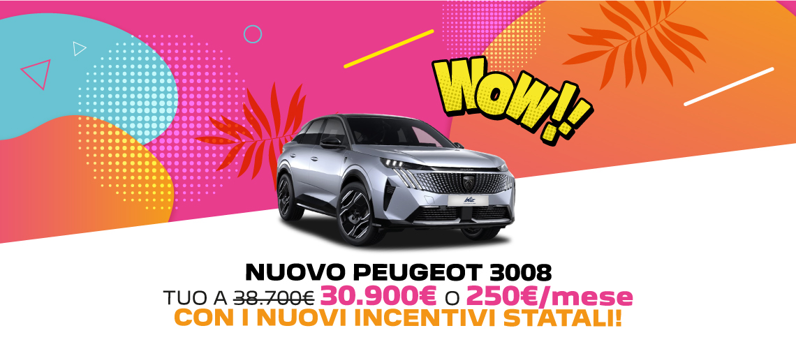 Peugeot Nuovo 3008 | Promozione del mese