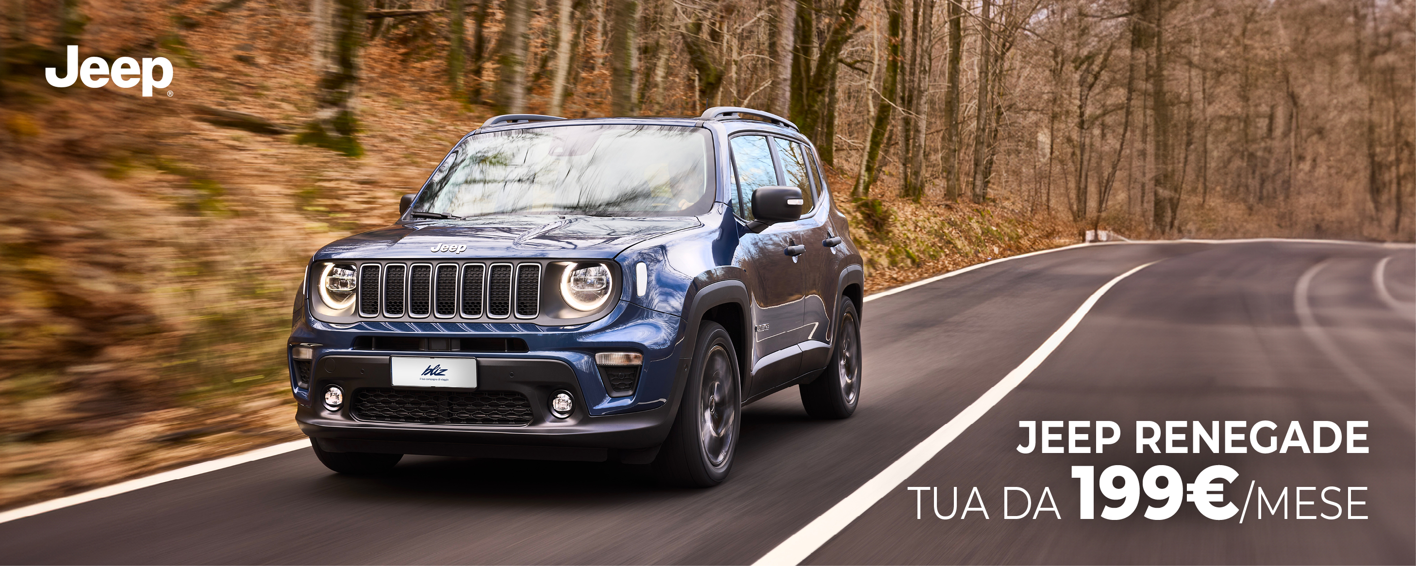 JEEP RENEGADE | TUA DA 199€/MESE