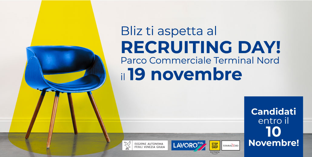 Bliz presenta nuove opportunità lavorative al 34esimo Recruiting Day.