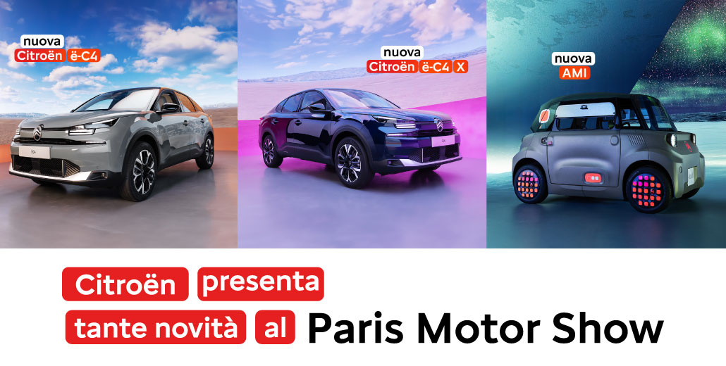 Paris Motor Show 2024: Citroën presenta i suoi nuovi modelli e tante novità.