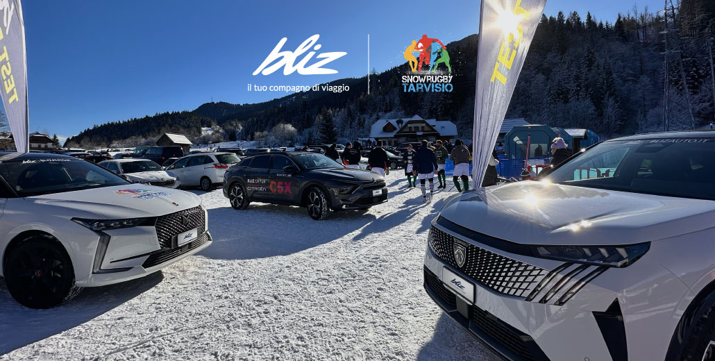 Bliz a Tarvisio: test drive esclusivi durante il campionato di Snowrugby.