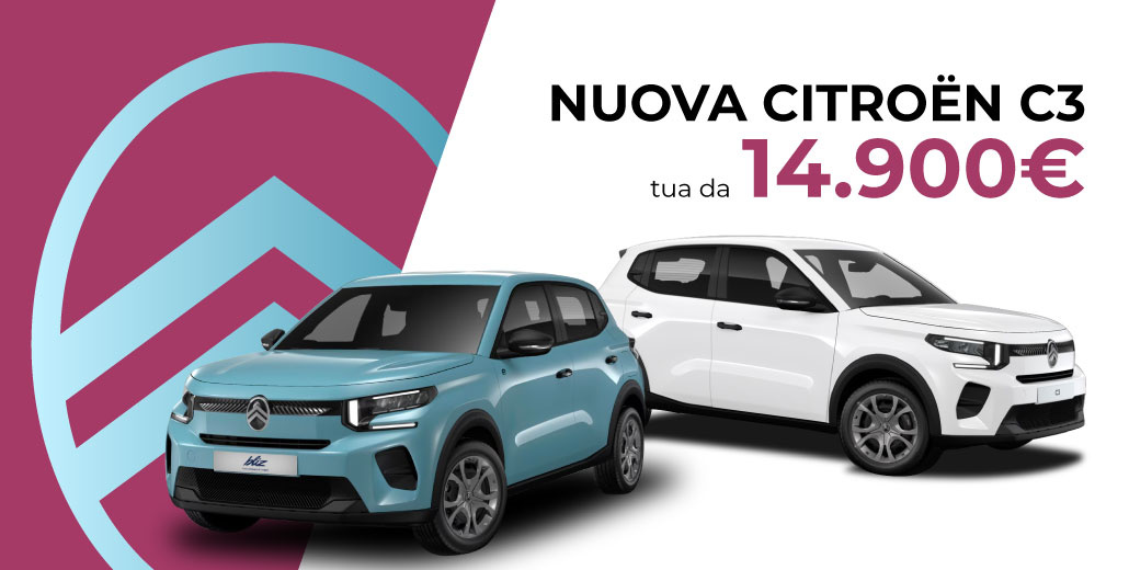 NUOVA CITROËN C3 | TUA DA 14.900€