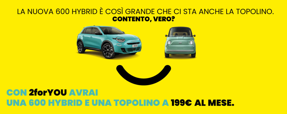 600+TOPOLINO A 199€/MESE