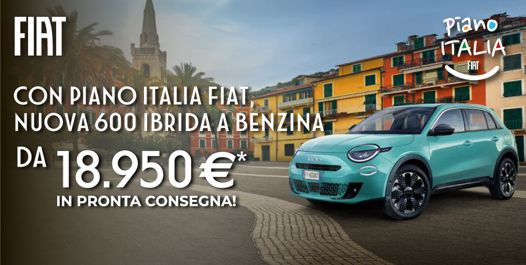 FIAT 600 | TUA DA 18.950€ GRAZIE AL PIANO ITALIA FIAT!