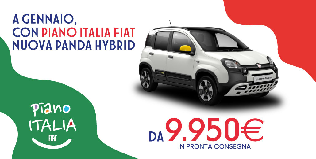 FIAT PANDA | TUA DA 9.950€ GRAZIE AL PIANO ITALIA FIAT!